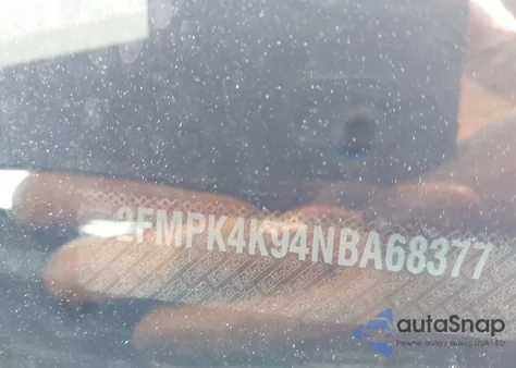 2022 Ford Edge Titanium from USA, damaged, VIN 2FMPK4K94NBA68377